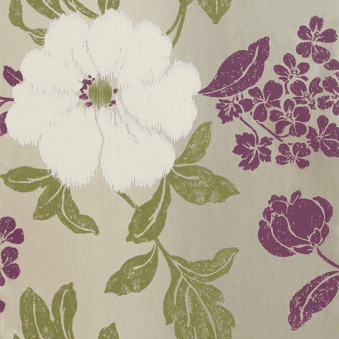 Rue De Seine Metallic Pewter AT34142 by Anna French Wallpaper