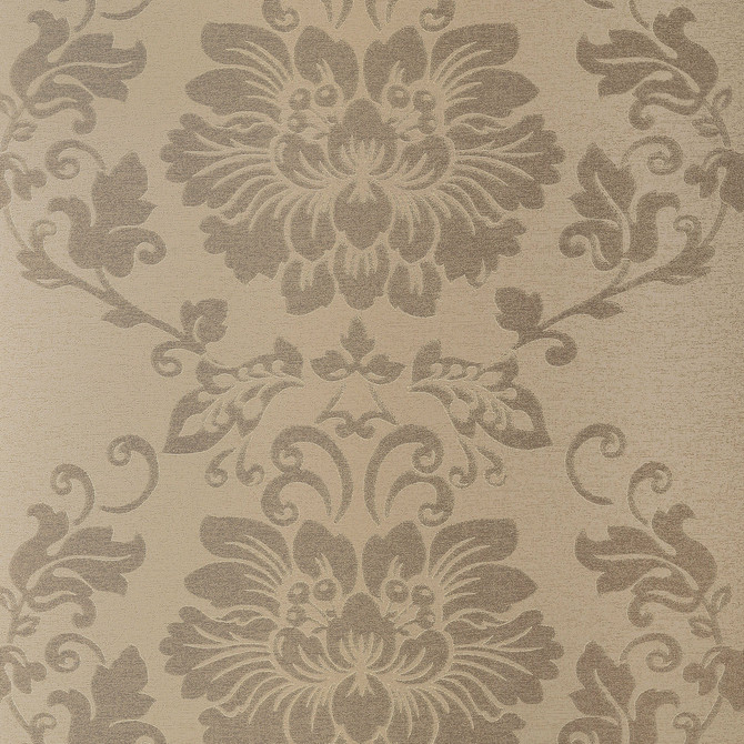 St. Germain Taupe AT1458 by Anna French Wallpaper