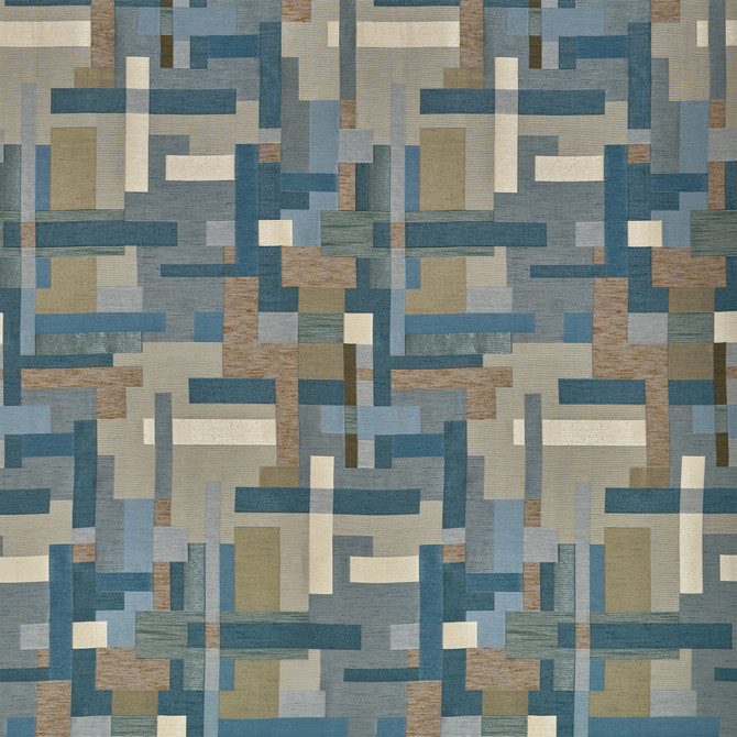 Pavia Place Lagoon D98148 by Coraggio Fabric