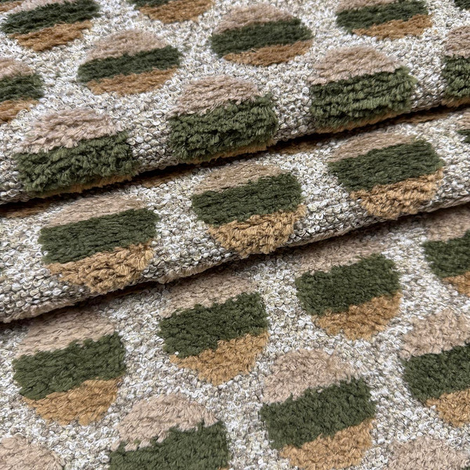 Domino Pine by Magnolia Designer Fabric Required Minimum Quantity Purchase: 2 yards Content: 92% POLYESTER, 8% COTTON Origin: INDIA Performance: 50,000+ WYZ Repeat: Horizontal: 2.25 and Vertical: 3.25 Width: 54 Uses: Upholstery