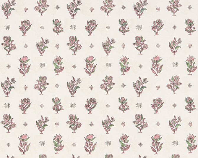 Calico Wallcovering Peony SCWP88612D0002 by Scalamandre Wallpaper