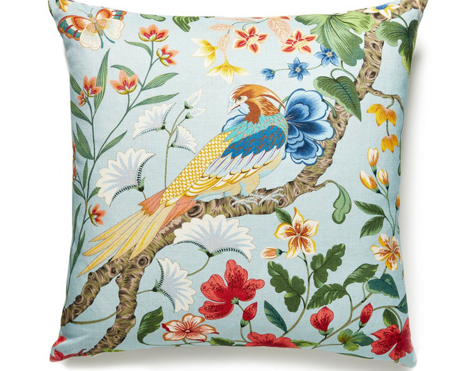 Botany Bay Pillow 24 X 24 - Sky Multi JPSDDK13400001 by Scalamandre Pillow