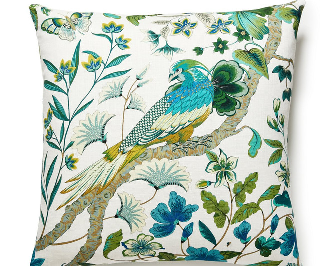 Botany Bay Pillow 24 X 24 - Forest JPSDDK13400004 by Scalamandre Pillow