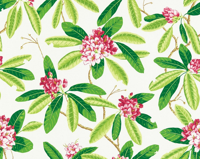 Rhododendron | Outdoor Fuschia SC16454M0001 by Scalamandre Fabric