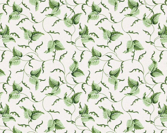 Angle Leaf Print Moss SC166670001 by Scalamandre Fabric