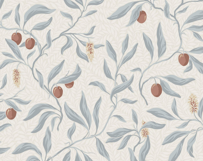 Vinnie Misty Blue WSB01900002 by Sandberg Wallpaper