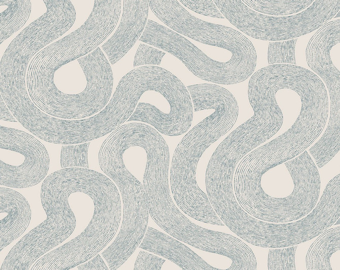 Zen Indigo Blue WSB08050330 by Sandberg Wallpaper