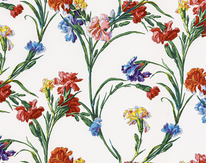 Dianthus Summer Bouquet WW166600001 by Old World Weavers Fabric