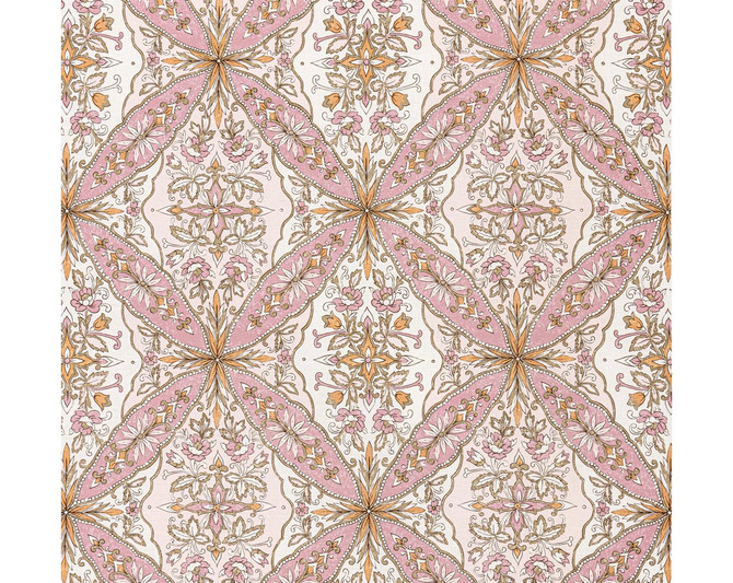 Provence Petal Pink WW166640003 by Old World Weavers Fabric