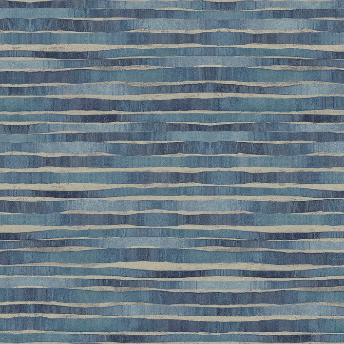 Berkley Stripe Tan T2181 by Thibaut Wallpaper