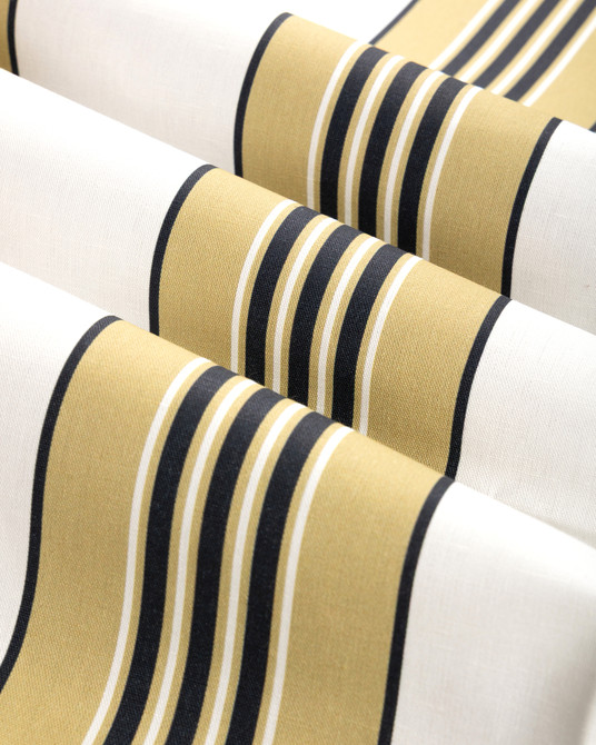 Rayure Marcellin Beige by Brunschwig & Fils Fabric