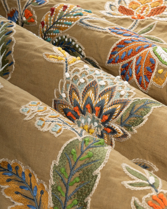 Tropez Emb Multi by Brunschwig & Fils Fabric