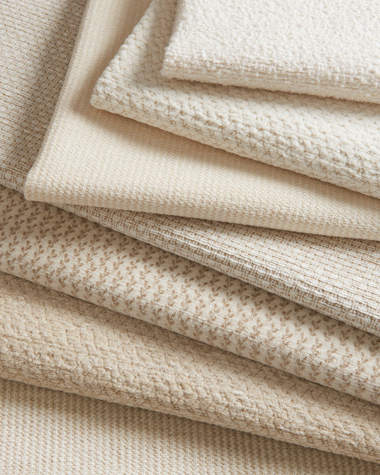 Monnerie Texture White by Brunschwig & Fils Fabric