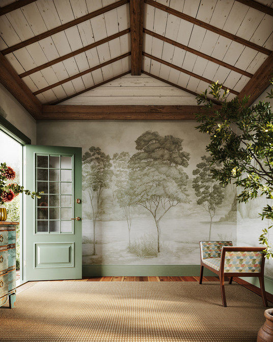 Leaf by Brunschwig & Fils Wallcovering