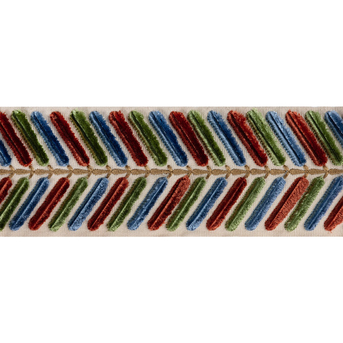 Wingfield Emb Tape Multi by Lee Jofa Trim