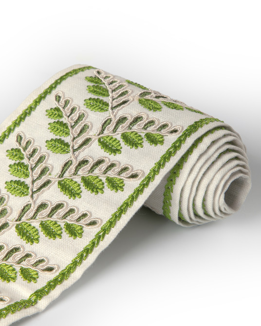 Fougere Border Leaf by Brunschwig & Fils Trim