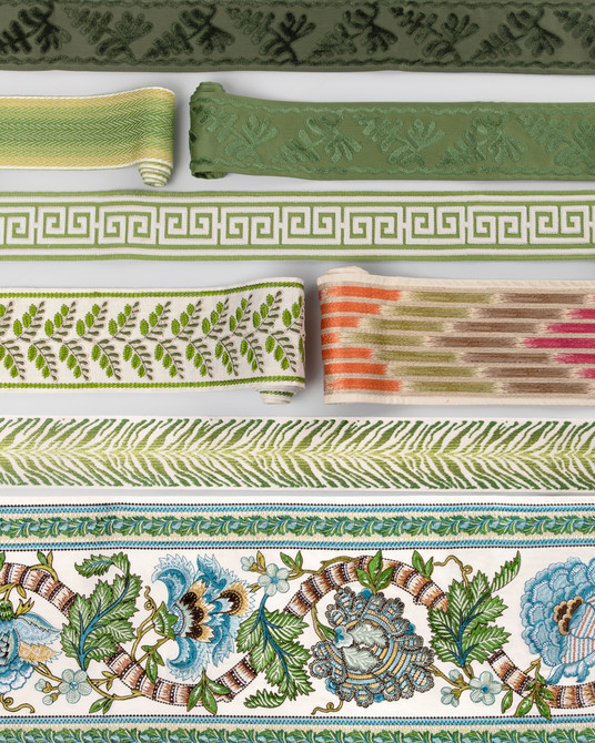 Fougere Border Leaf by Brunschwig & Fils Trim