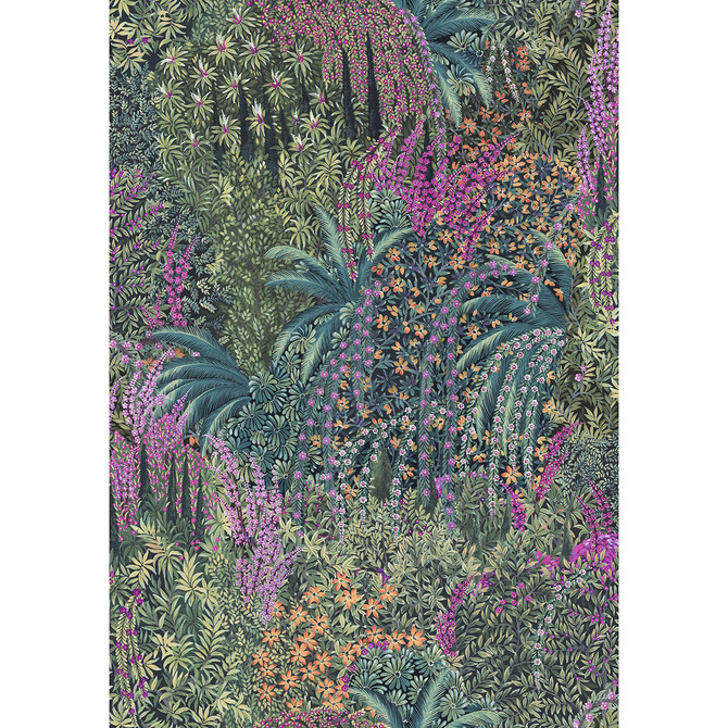 Cascade Linen Teal by Cole & Son Fabric