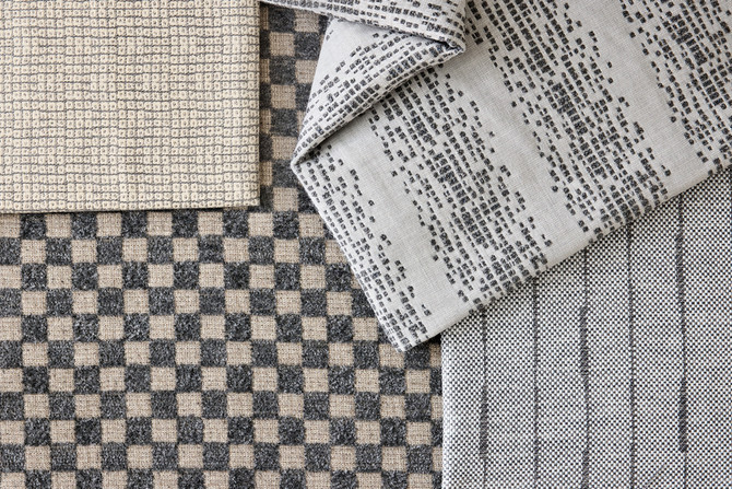 Stiro Smoke by Lee Jofa Modern Fabric