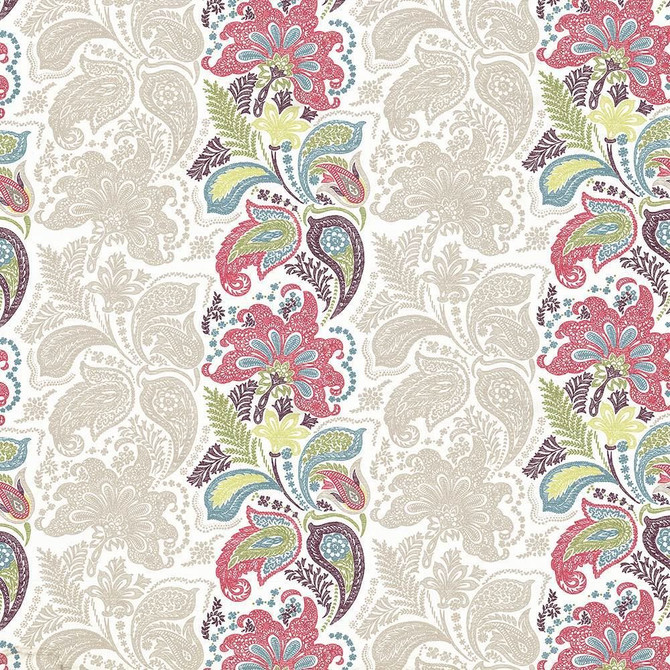 Afton Stripe Tutti Frutti by Kasmir Fabric 1427 100% Cotton
 TURKEY Not Tested </p><p>Repeat: Horizontal: 27 2/8 inches and Vertical: 25 2/8 inches 55 - Fabric Carolina -
