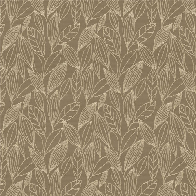 Candlewood Taupe by Kasmir Fabric 5110 100% Polyester
 INDIA Not Tested Horizontal: 9 4/8 inches and Vertical: 10 inches 55 - Fabric Carolina -