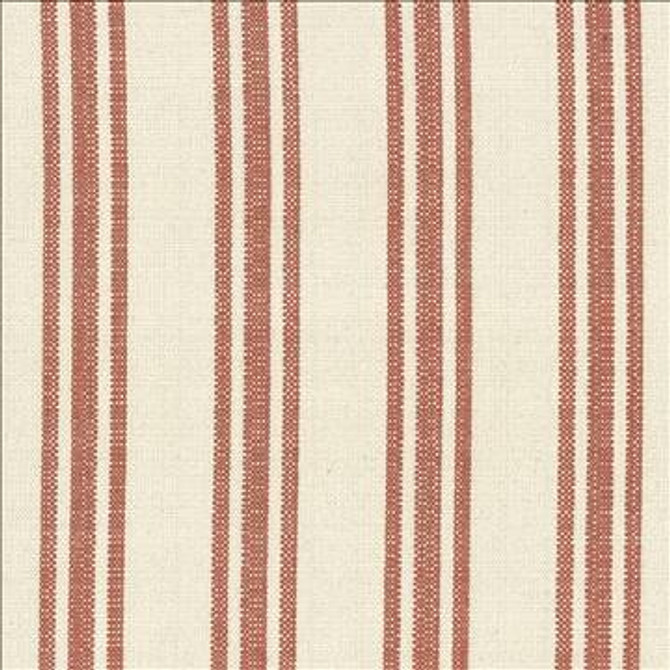 Chastain Stripe Pumpkin by Kasmir Fabric 1434 80% Cotton 20% Polyester USA 12,000 Wyzenbeek Double Rubs H: 5 2/8 inches, V: N/A 54 - 57 - Fabric Carolina - Kasmir