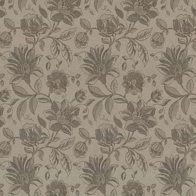 Coventry Floral Patina by Kasmir Fabric 5066 82% Polyester
18% Cotton
 INDIA 13,000 Martindale Cycles Horizontal: 13 4/8 inches and Vertical: 19 4/8 inches 54 - Fabric Carolina -