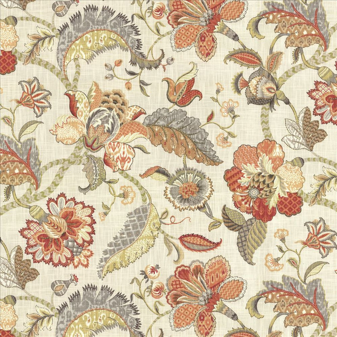 Darby Hill Spice by Kasmir Fabric 5079 100% Cotton
 USA 15,000 Wyzenbeek Double Rubs Horizontal: 54 inches and Vertical: 27 inches 54 - Fabric Carolina -