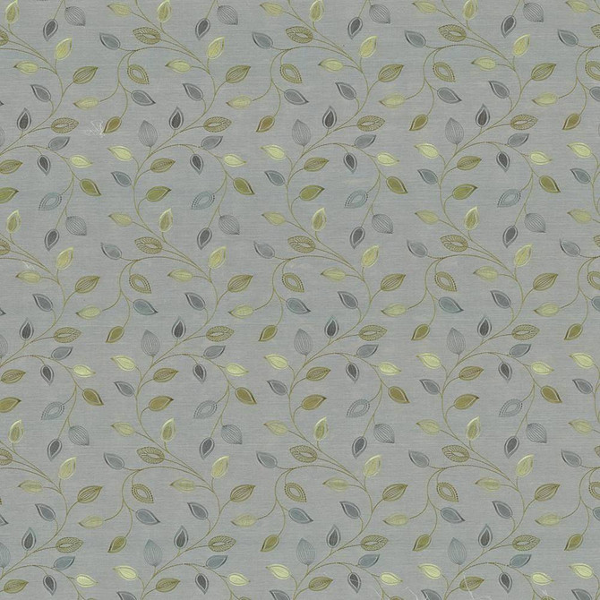 Downing Grove Summer by Kasmir Fabric 1441 100% Polyester Embroidery Contents 100% Rayon INDIA 9,000 Wyzenbeek Double Rubs H: 8 4/8 inches, V:12 2/8 inches 54 - 55 - Fabric Carolina - Kasmir