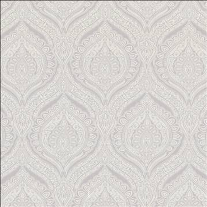Junoon Silver by Kasmir Fabric 5077 80% Polyester 20% Linen SPAIN Not Tested H: 13 4/8 inches, V: 27 inches 56 - 57 - Fabric Carolina - Kasmir