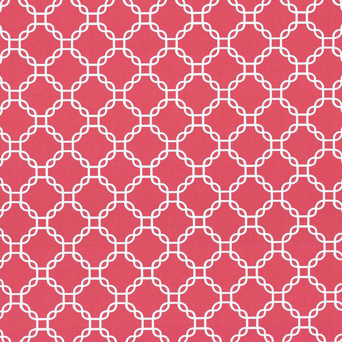 Mahina Trellis Hot Pink by Kasmir Fabric 5106 100% Cotton
 USA </p><p>Repeat: Horizontal: 4 4/8 inches and Vertical: 4 4/8 inches 53 - 54 - Fabric Carolina -