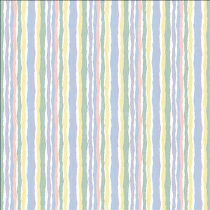 Midgy Stripe Pastel by Kasmir Fabric 1445 100% Cotton TURKEY Not Tested H: 6 4/8 inches, V: 12 5/8 inches 55 - Fabric Carolina - Kasmir