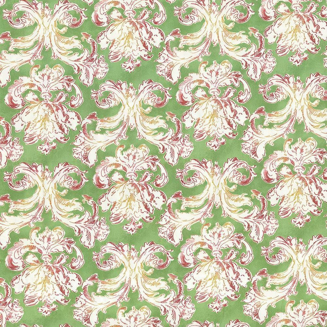 Nouveau Carreaux Spring by Kasmir Fabric 5064 100% Cotton
 USA </p><p>Repeat: Horizontal: 18 inches and Vertical: 18 inches 54 - Fabric Carolina -