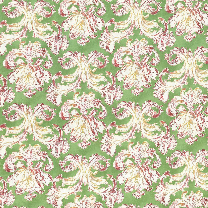 Nouveau Carreaux Spring by Kasmir Fabric 5064 100% Cotton
 USA </p><p>Repeat: Horizontal: 18 inches and Vertical: 18 inches 54 - Fabric Carolina -