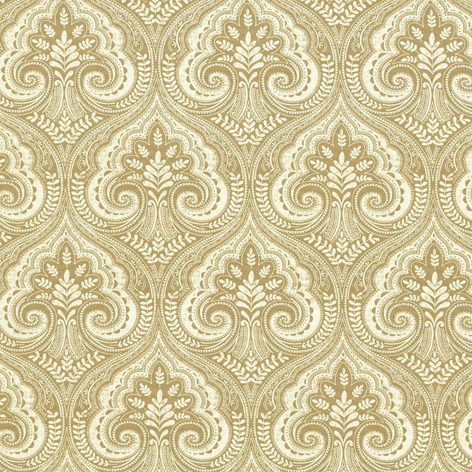 Pietro Paisley Wheat by Kasmir Fabric 5105 100% Cotton
 TURKMENISTAN </p><p>Repeat: Horizontal: 13 6/8 inches and Vertical: 17 6/8 inches 54 - 55 - Fabric Carolina -
