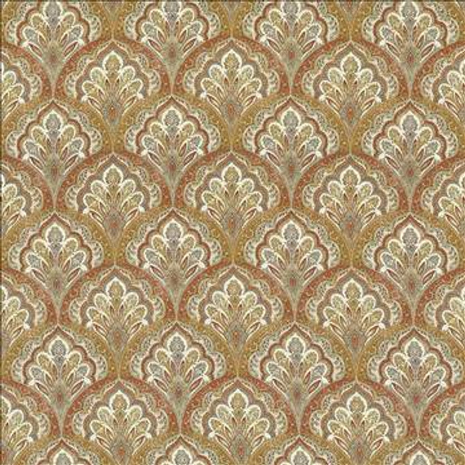 Ragazzi Apricot by Kasmir Fabric 5063 100% Cotton PAKISTAN 15,000 Wyzenbeek Double Rubs H: 9 inches, V: 9 inches 54 - 55 - Fabric Carolina - Kasmir