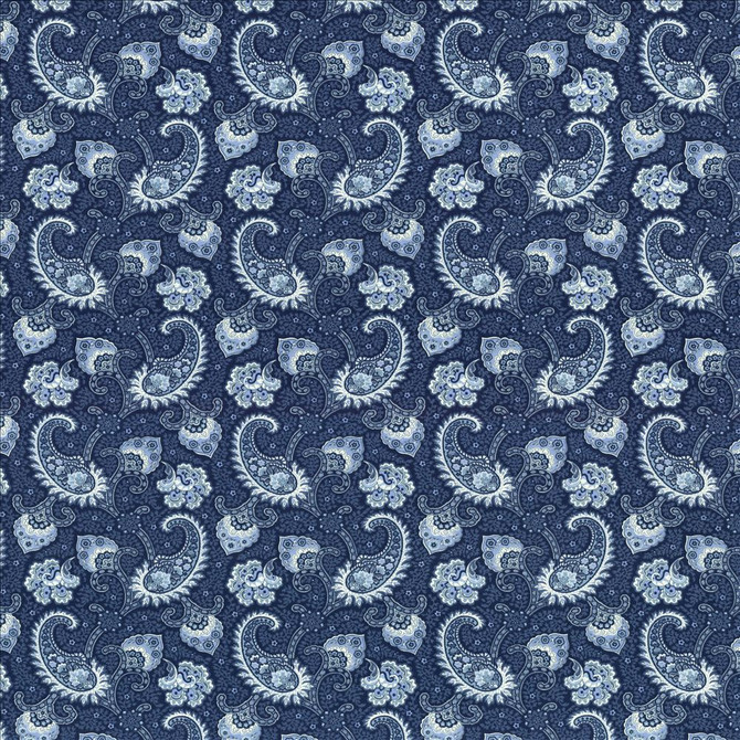 Sigourney Indigo by Kasmir Fabric 5081 100% Cotton
 USA 15,000 Wyzenbeek Double Rubs </p><p>Repeat: Horizontal: 9 inches and Vertical: 9 inches 54 - Fabric Carolina -