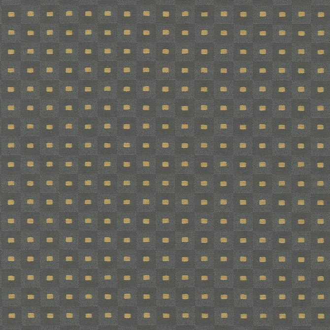 Square Pegs Graphite by Kasmir Fabric 5067 TAIWAN 30,000 Wyzenbeek Double Rubs H: 1 1/8 inches, V:1 1/8 inches 54 - 55 - Fabric Carolina - Kasmir