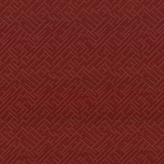 Zen Fret Chianti by Kasmir Fabric 5087 56% Polyester
34% Rayon
8% Cotton
2% Flax
 USA </p><p>Repeat: Horizontal: 12 7/8 inches and Vertical: 12 6/8 inches 54 - Fabric Carolina -