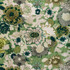 Arioso Print Stone/Jade by Lee Jofa Modern Fabric