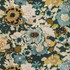 Arioso Print Marine/Citron by Lee Jofa Modern Fabric