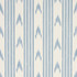 Santa Barbara Ikat China Blue 5009223 by Schumacher Wallpaper