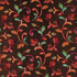 Chalmette Blaze 1064111000 by Carole Fabric Exclusive Radiant Poppy 100% Polyester India H: 18 3/4"V, 17"H  51" Minimum (See sample for specifics) - Fabric Carolina - Carole Exclusive