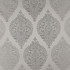 Hatley Silver 5527311004 by Carole Fabric Exclusive Sterling Noir 69% Polyester 31% Cotton India H: 18 3/4"V, 9 1/2"H  55" Minimum (See sample for specifics) - Fabric Carolina - Carole Exclusive