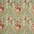 Vintage Floral Coral/Sage by Mulberry Fabric