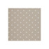 Dotty Taupe by Clarke And Clarke Fabric CLARKE & CLARKE VINTAGE CLASSICS COTTON - 100% United Kingdom MEDIUM Horizontal: 2.76 and Vertical: 2.36 54 - Fabric Carolina -