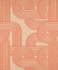 Pintle Tangerine M9736 by Barrow Fabric 15CL03 54% POLYESTER (F) 46% COTTON CHINA 15,000 DOUBLE RUBS </p><p>Repeat: Horizontal: 13 1/2" and Vertical: 13 1/2" 54" Minimum - Fabric Carolina -