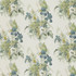 Bird & Iris Soft Teal by G P & J Baker Fabric SIGNATURE PRINTS LINEN - 100% Thailand MEDIUM Horizontal: 17.336 and Vertical: 25.61 52.796 - Fabric Carolina -