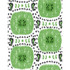 Gran Sol Verde by Gaston Y Daniela Wallcovering GASTON LIBRERIA VINYL - 100% Italy Horizontal: 0 and Vertical: 35.4 27.5 - Fabric Carolina -