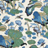 Nympheus - Linen Aqua/Teal by G P & J Baker Fabric PERENNIA LINEN - 100% United Kingdom Horizontal: 53.978 and Vertical: 34.278 53.978 - Fabric Carolina -